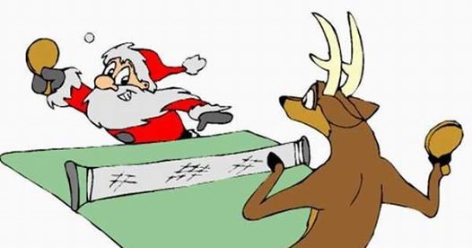 Weihnachtsmann und Elch